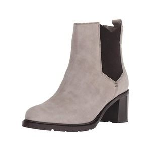 New Ross & Snow Womens Susanna Morning Dove Chelsea Boots Women's Size 10